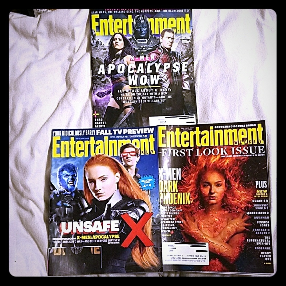 Entertainment Weekly X-Men Magazines